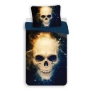 Halloween Dark Skull Bedding Set 140×200cm, 70x90cm microfibre