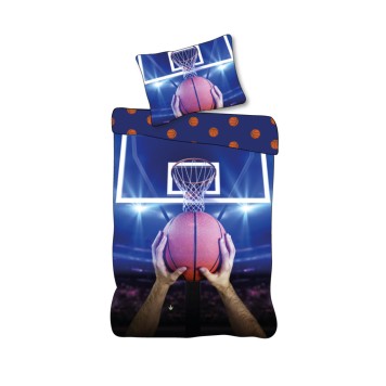 Sport Bagging Basketball Bedding Set 140×200cm, 70×90 cm