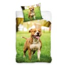Animals Staffordshire Dog bedding set 140×200cm, 70×90 cm