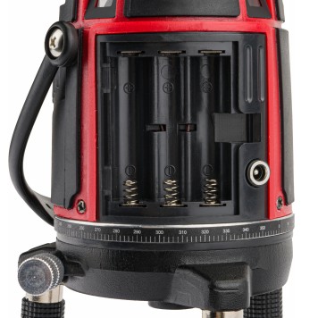 POZIOMICA LASEROWA LASER KRZYŻOWY 360 CZERWONY RTPLK0037