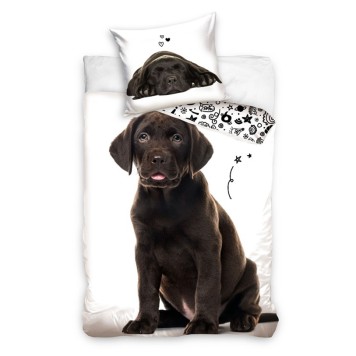 Animals Labrador Dog bedding set 140×200cm, 70×90 cm