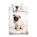 Dog Mops bedding set 140×200cm, 65×65 cm