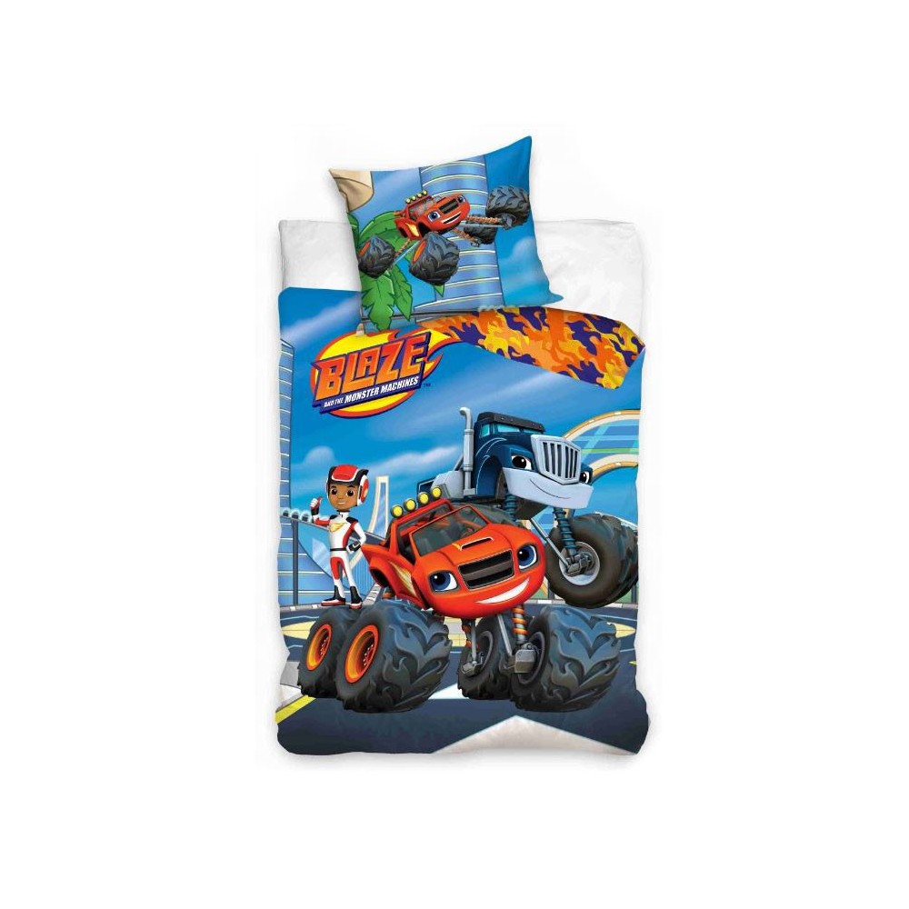 Blaze Monster Machine bedding set 140×200cm, 70×90 cm