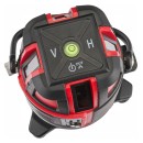 POZIOMICA LASEROWA LASER KRZYŻOWY 360 CZERWONY RTPLK0037