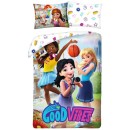 Lego Good Vibes Friends bedding set 140×200cm, 70×90 cm