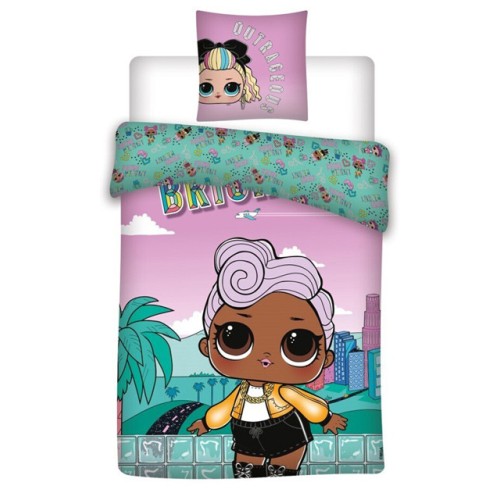 LOL Surprise Outrageous bedding set 140×200cm, 65×65 cm