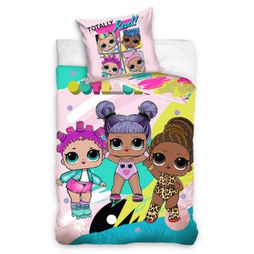 LOL Surprise bedding cover 140×200cm, 70×90 cm