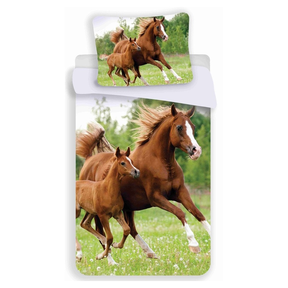 Horses Career  bedding cover 140×200cm, 70×90 cm