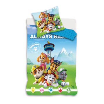 Paw Patrol Always bed linen set 140x200cm, 70x90 cm