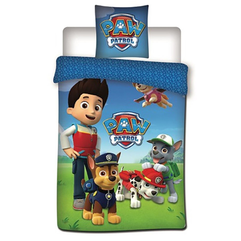 Paw Patrol Assembly bedding set 140×200cm, 63×63 cm microfibre