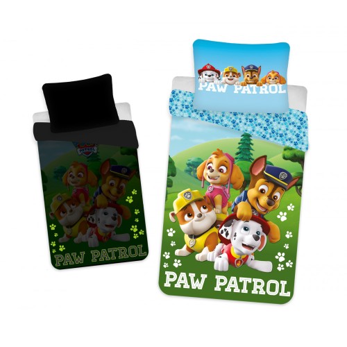 Paw Patrol Field Glow in the Dark Bed Linen 140×200cm, 70×90 cm