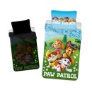 Paw Patrol Field Glow in the Dark Bed Linen 140×200cm, 70×90 cm