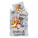 Paw Patrol Grey bedding set 140×200cm, 70×90 cm microfibre
