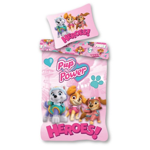 Paw Patrol Heroes! bedding set 140×200cm, 70×90 cm