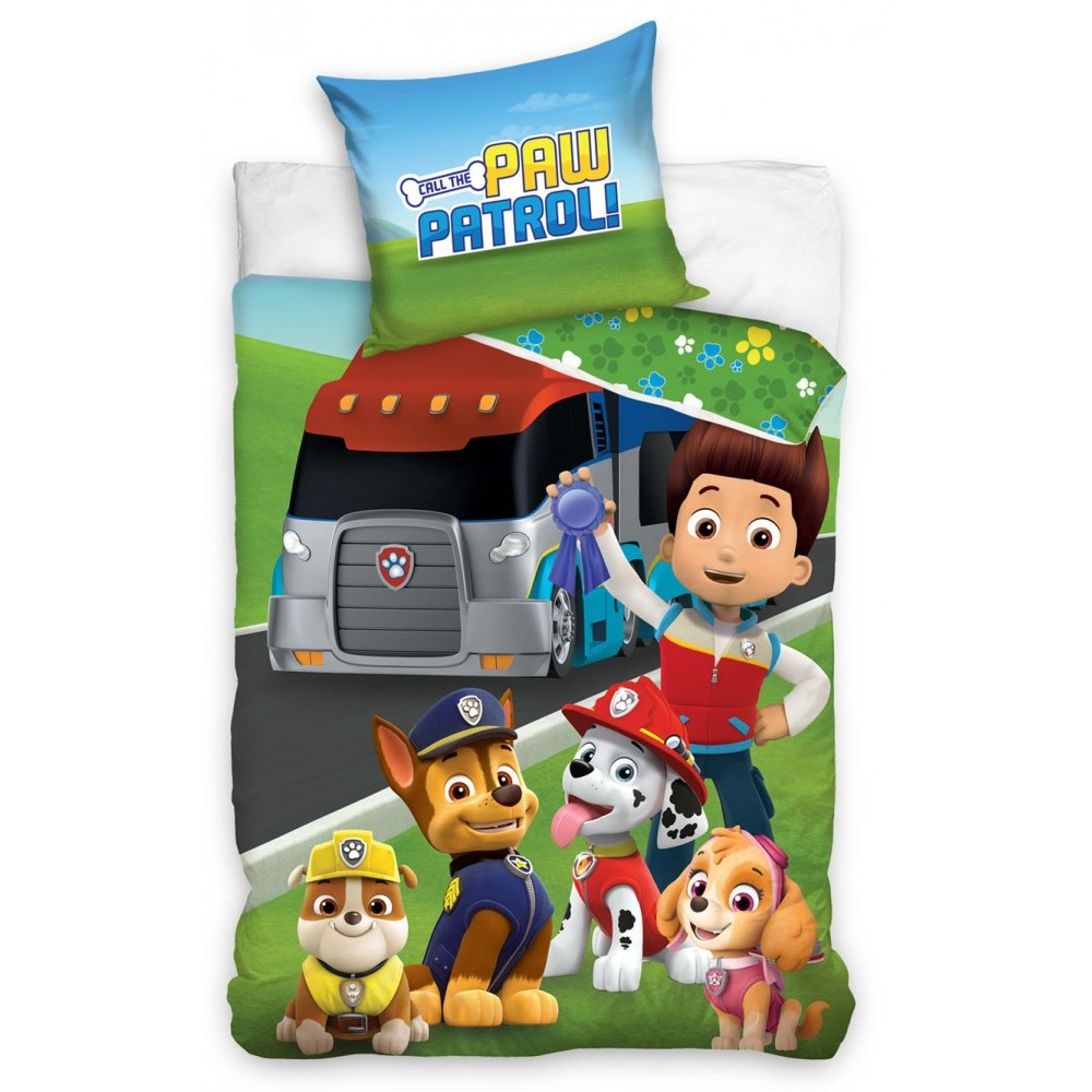 Paw Patrol bedding set 140×200cm, 70x80 cm