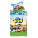 Paw Patrol One Team bedding set 140×200cm, 70×90 cm
