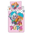 Paw Patrol Pups Rule bedding set 140×200cm, 70×90 cm microfibre