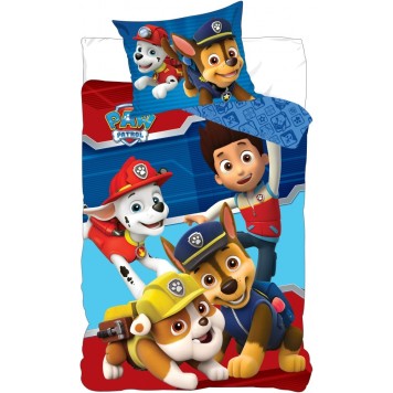Paw Patrol bedding set 135×200cm, 80×80 cm