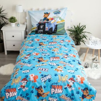 Paw Patrol Road Bedding Set 140×200cm, 70×90 cm