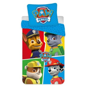 Paw Patrol microfibre bedding set 140×200cm, 70×90 cm