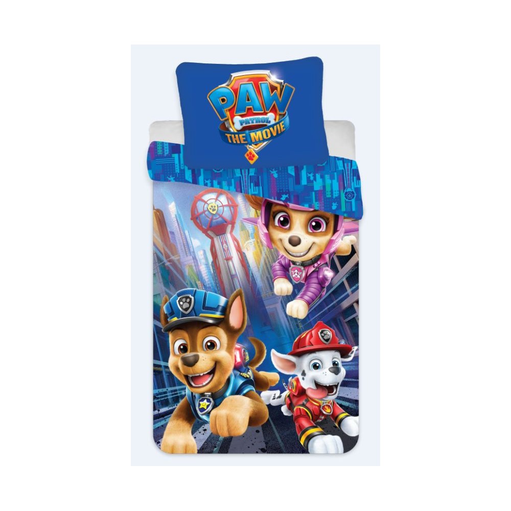 Paw Patrol bedding cover 140×200cm, 70×90 cm