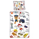 Paw Patrol bedding set 135×200cm, 80×80 cm