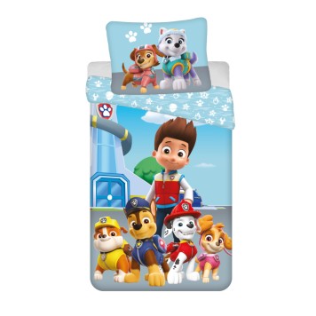 Paw Patrol Troop bedding cover 140x200 cm, 70x90 cm
