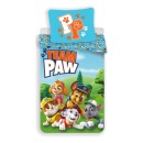 Paw Patrol Wood bedding set 140×200cm, 50×70 cm