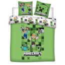 Minecraft double, double duvet cover 240×220cm, 65x65 cm