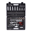 Zestaw Kluczy NASADOWYCH Z GRZECHOTKAMI  EC303 108EL. Walizka