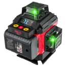POZIOMICA LASEROWA LASER KRZYŻOWY 4D 360 ZIELONY RTPLK0036