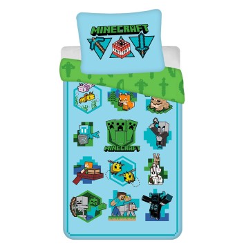 Minecraft Icons  bedding cover 140×200cm, 70×90 cm