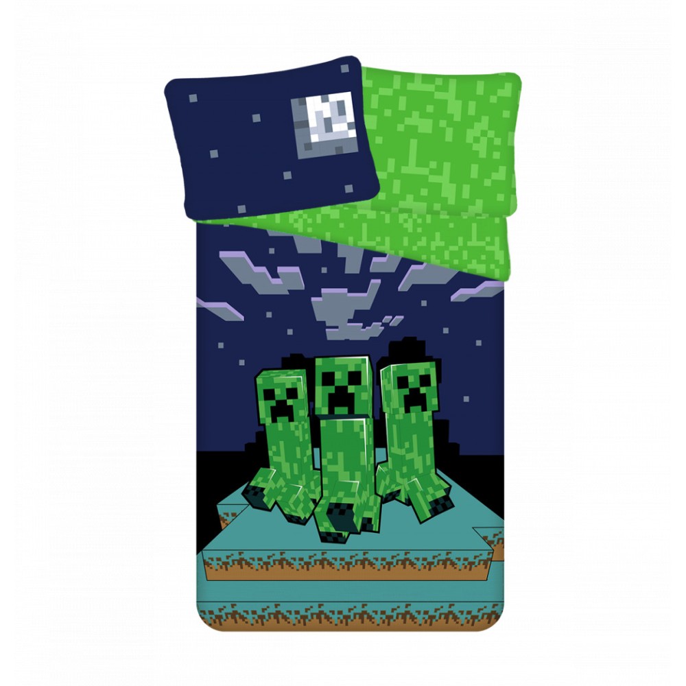 Minecraft Sssleep bedding set 140×200cm, 70×90 cm