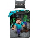 Minecraft Underground bedding cover Miner 140×200cm, 70×90 cm