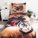 Motor bedding cover 140×200cm, 70×90 cm