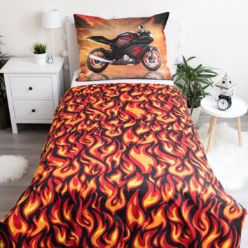 Motor bedding cover 140×200cm, 70×90 cm