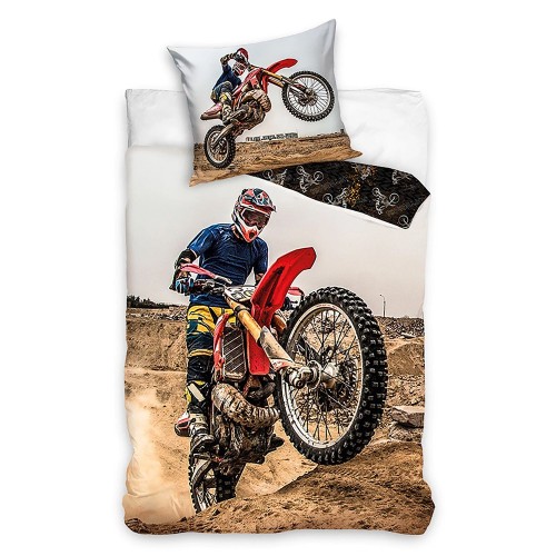 Motor Off-road bicycle bedding set 140×200 cm, 70×90 cm