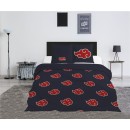 Naruto Akatsuki double, double duvet cover 240×220cm, 65x65 cm