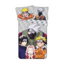 Naruto Grey bedding set 140×200cm, 70×90 cm