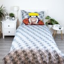 Naruto Grey bedding set 140×200cm, 70×90 cm