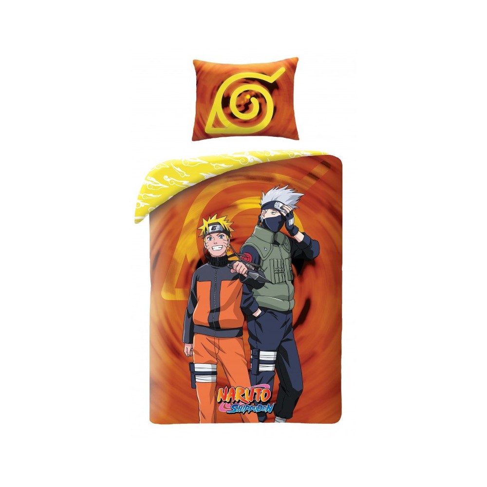Naruto Kakasi bedding set 140×200cm, 70×90 cm