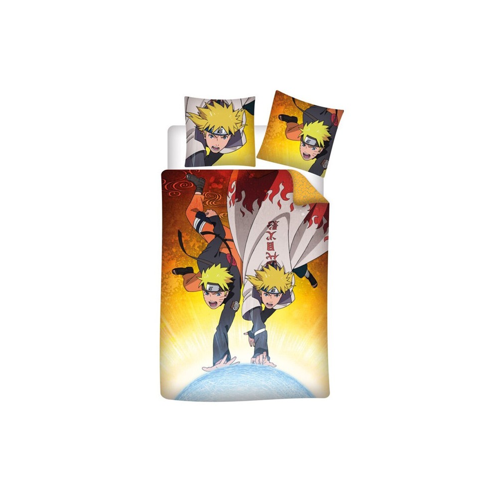 Naruto Minato bedding set 140×200cm, 63×63 cm microfibre