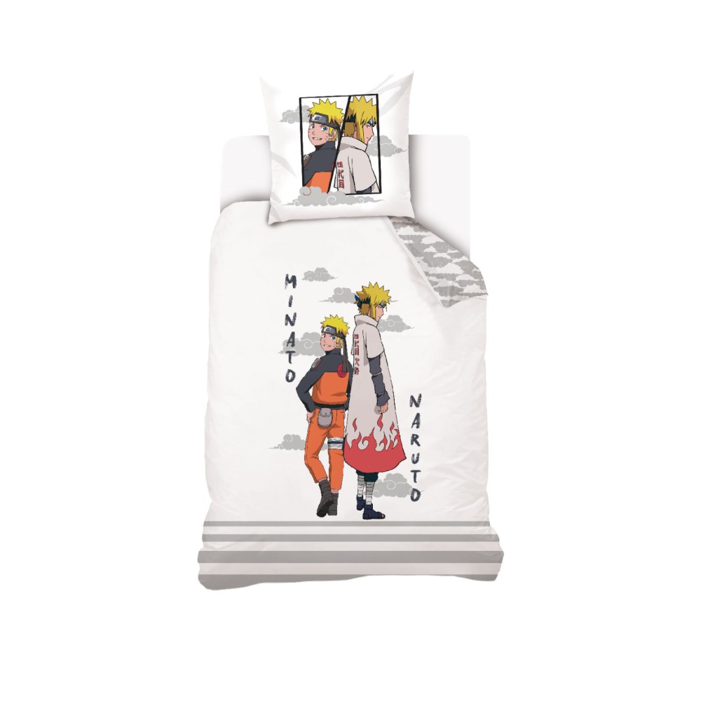 Naruto Minato bedding set 140×200cm, 70×90 cm