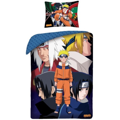Naruto Past bedding cover 140×200cm, 70×90 cm