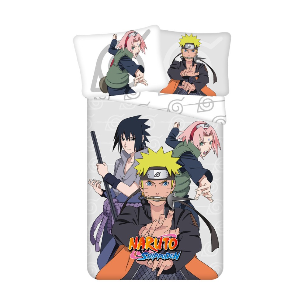 Naruto United bedding set 140×200cm, 70×90 cm