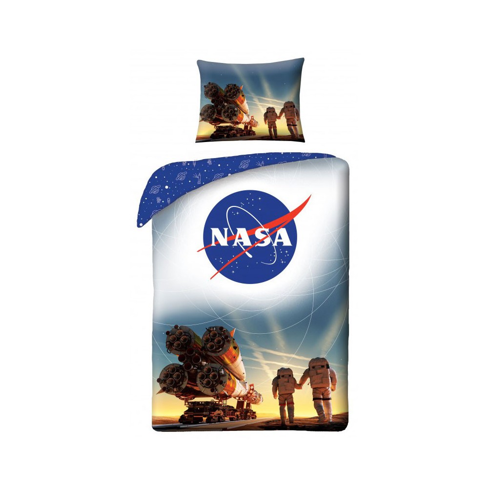 Nasa Rocket bedding set 140×200cm, 70×90 cm