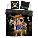 One Piece Captain Luffy double, double duvet cover 240×220cm, 65x65 cm
