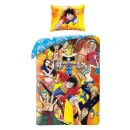 One Piece Fight bedding set 140×200cm, 70×90 cm microfibre