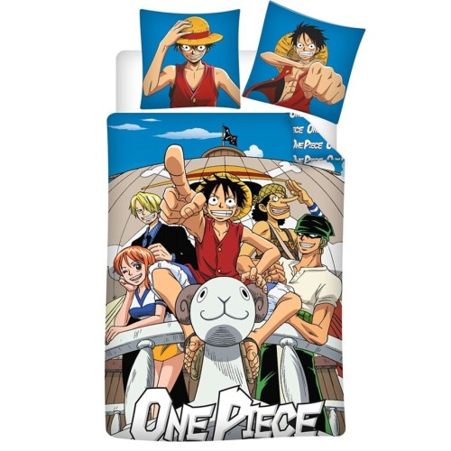 One Piece Going Merry bedding set 140×200cm, 65×65 cm