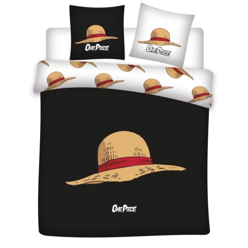 One Piece Hat double, double duvet cover 240×220cm, 65x65 cm